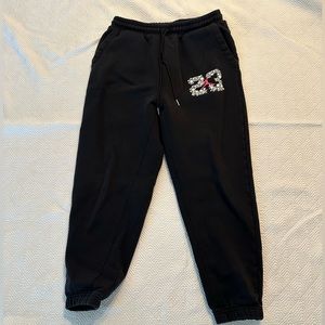Black Jordan Sweatpants